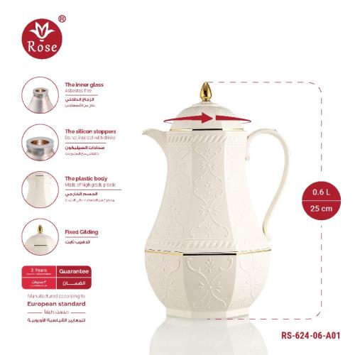 RS-624-06-A01 Rose Thermos, Model RS-624